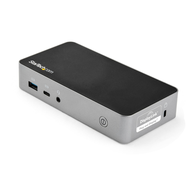 StarTech.com Docking Station USB-C - Replicador de Puertos USB Tipo C de 2 Puertos HDMI para Dos Monitores - Entrega de Alimentación PD de 65W - Hub USB - Ethernet - para Mac y Windows
