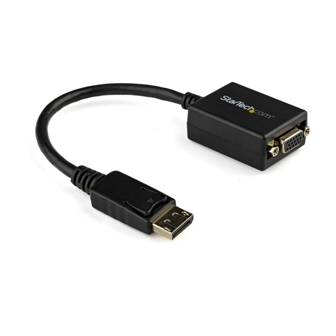 StarTech.com Adaptador Conversor de Vídeo DisplayPort DP a VGA HD15 - Convertidor Activo - 1920x1200