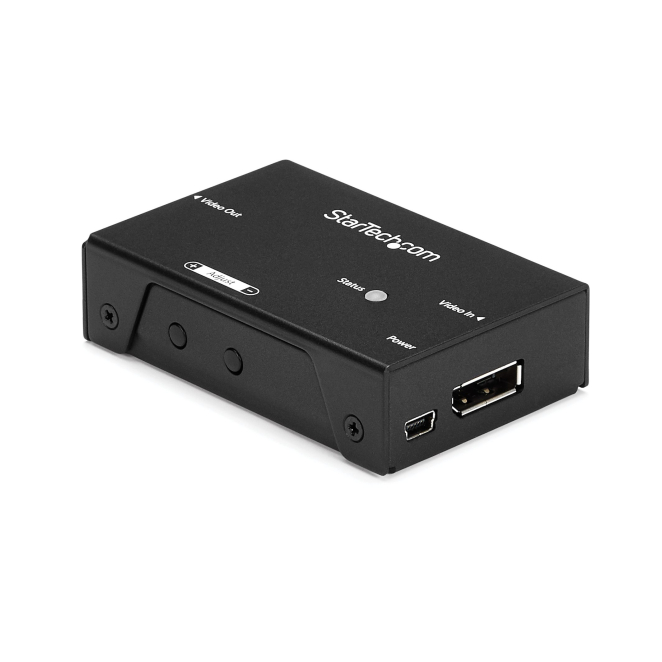 StarTech.com Amplificador de Señal DisplayPort - Extensor Alargador DP - 4K 60Hz