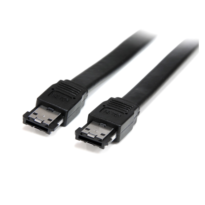 StarTech.com Cable de 1,8m eSATA Externo Blindado - Macho a Macho