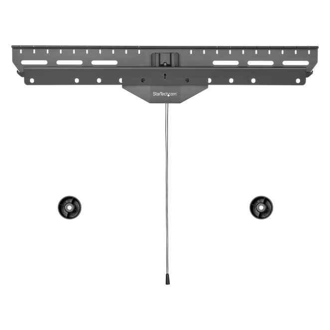 StarTech.com Soporte de Pared para TV - Para Instalación sin Entramado - de Perfil Bajo para TV VESA de hasta 80 Pulgadas (50kg) - Soporte de Montaje Universal con Inclinación para Televisor