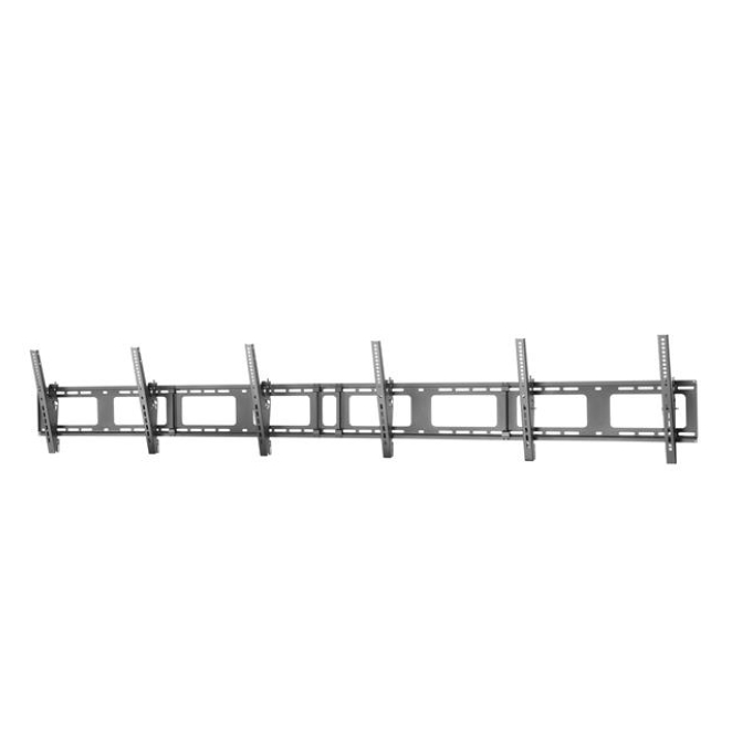 StarTech.com Soporte de Pared de TV para 3 Pantallas - Soporte VESA - Soporte para Menú - de Modo Horizontal