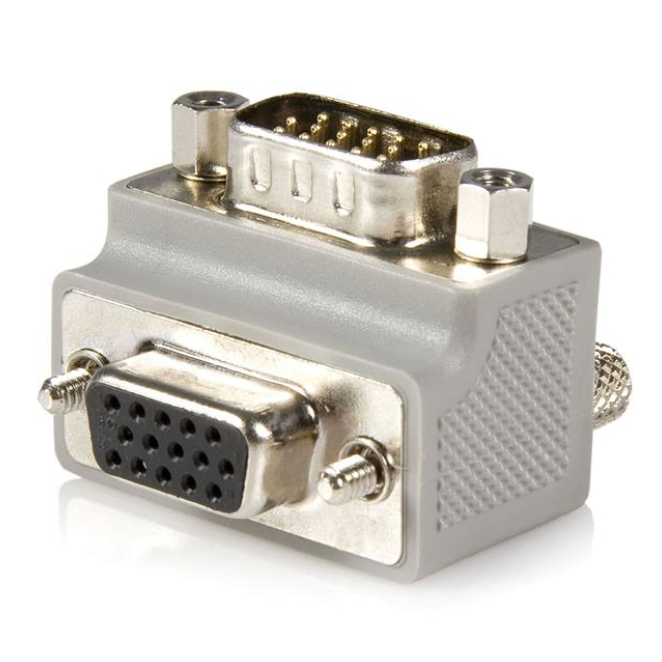 StarTech.com VGA Cable adapter DB15 M DB15 FM Gris