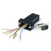 StarTech.com Adaptador Conversor Modular Serie de DB9 a RJ45 - Macho a Hembra