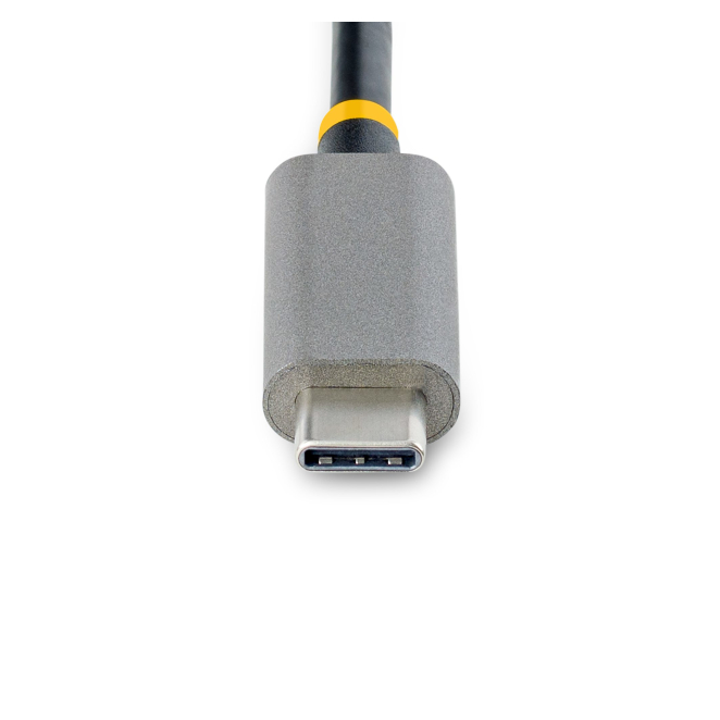 Profesional utilizando el StarTech.com Hub Adaptador USB-C en su oficina
