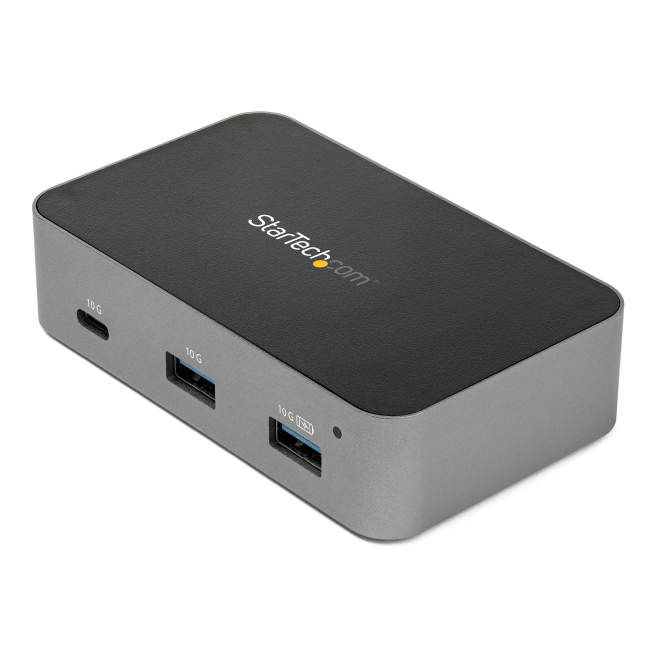 StarTech.com Hub USB-C de 4 Puertos - USB 3.2 Gen 2 (10Gbps) - Alimentado - 3xUSB-A 1xUSB-C