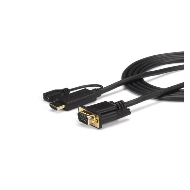 StarTech.com Cable de 1,8m Conversor Activo HDMI a VGA - Adaptador 1920x1200 1080p