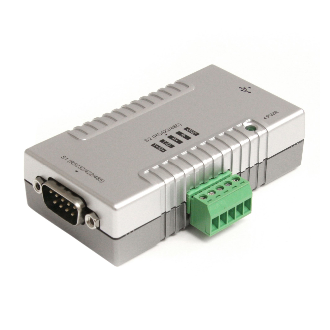 StarTech.com Adaptador Concentrador Hub 2 Puertos Serie Serial RS232 DB9 a USB con Retención Puerto COM