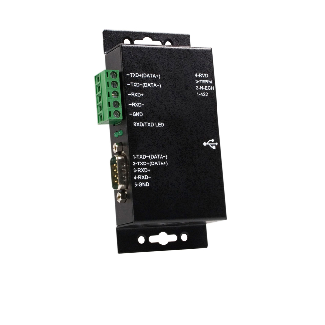StarTech.com Adaptador USB a Serie Serial RS422 485 un Puerto DB9 o Bloque de Conexión con Aislamiento