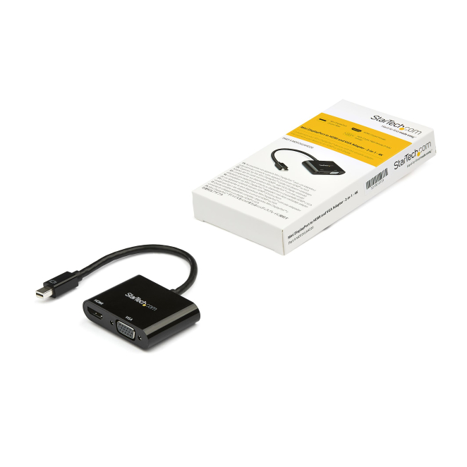Calidad 4K y HDR con StarTech.com Adaptador Mini DisplayPort a HDMI o VGA - 4K 60Hz