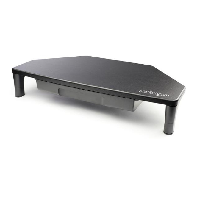StarTech.com Soporte Base Elevador de Monitor para Estación de Trabajo de Esquina - con Ajuste de Altura