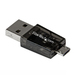 StarTech.com Lector de Tarjetas Adaptador Micro SD a Micro USB OTG para Dispositivos Android