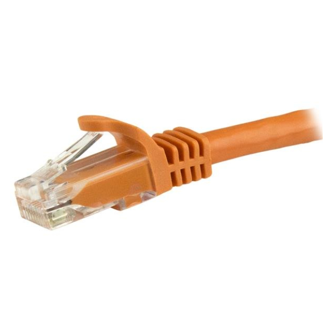 StarTech.com Cable de Red Ethernet Cat6 Sin Enganche de 5m Naranja