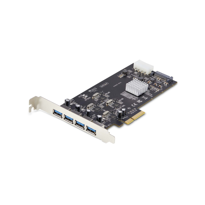 StarTech.com Tarjeta PCI Express de 4 Puertos USB-A