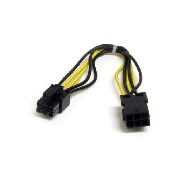 StarTech.com Cable de Extensión de Alimentación PCI Express de 6 pines - 8 pulgadas