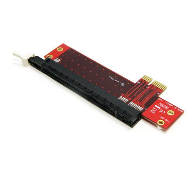 StarTech.com Adaptador para Ranura de Extensión PCI Express x1 a x16 de Perfil Bajo