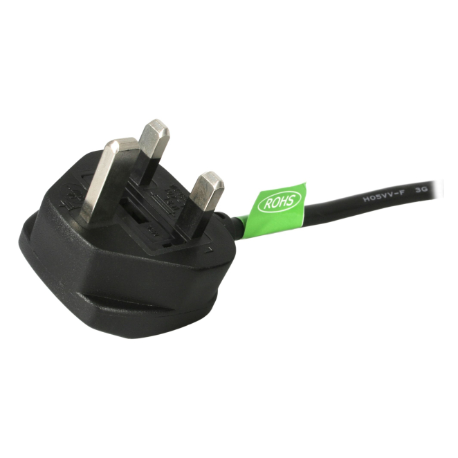 StarTech.com Cable de 1,8m de Alimentación de Ordenador 1