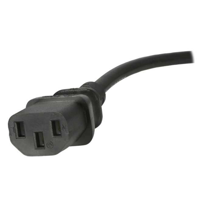 StarTech.com Cable de 1,8m de Alimentación de Ordenador 2