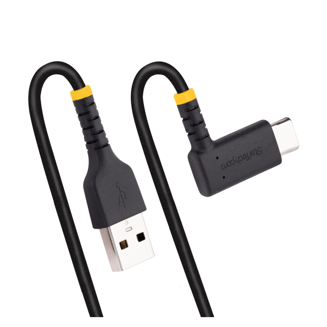StarTech.com Cable de Carga USB-A a USB-C de 15cm mostrando durabilidad