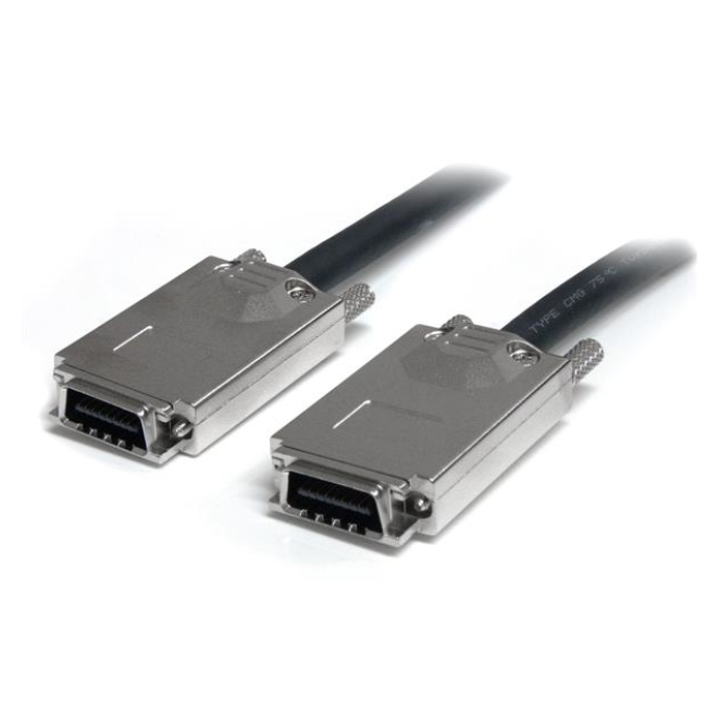 StarTech.com Cable 2m SAS Serial Attached SCSI SFF-8470 a SFF8470 Infiniband CX4 Molex LaneLink