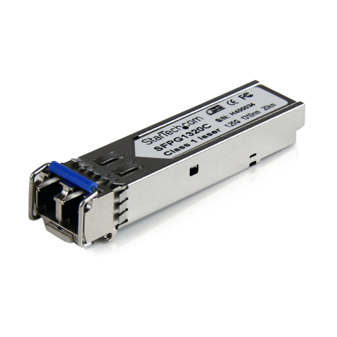 StarTech.com Módulo Transceptor SFP Compatible con GLC-LH-SMD Cisco - 1000BASE-LH - Monomodo 1GbE - SFP Ethernet Gigabit 1Gb - LC 20km - 1310nm - Cisco Firepower, IE2000, IE4000 DDM