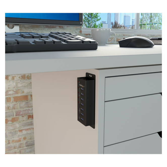 StarTech.com Hub Concentrador USB 3.0 - Configuración de trabajo