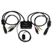 StarTech.com Conmutador Switch KVM 2 puertos HDMI USB Audio con Cables Integrados - 1080p
