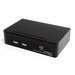 StarTech.com Conmutador Switch KVM - 2 puertos USB 2.0 - Audio Vídeo DVI