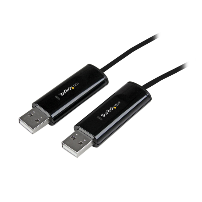 StarTech.com Cable Switch Conmutador KM USB de 2 Puertos con Transferencia de Datos Archivos para Mac o PC