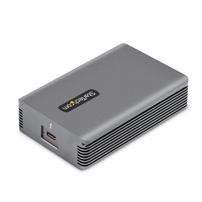 StarTech.com Adaptador de Red Ethernet Thunderbolt 3 - 10GbE - Multigigabit - Adaptador de Red Externo Thunderbolt 3 a RJ45 - NIC 10GBASE-T/5-2.5GBASE-T - 10Gb - Cable TB3 - Win/Mac