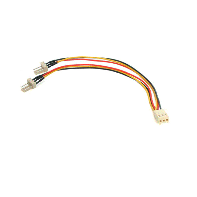 StarTech.com Cable 15cm Splitter Divisor de Alimentación Corriente para Fan Ventilador de CPU - TX3