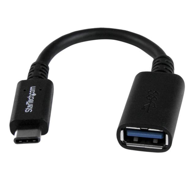 StarTech.com Adaptador USB-C a USB - USB 3.0 (5Gbps) - 15cm - con Certificación USB-IF - USB-C a USB-A - USB 3.2 Gen 1 - Adaptador USB Tipo C