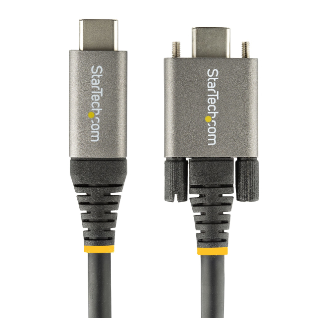 Cable USB-C StarTech utilizado para carga rápida