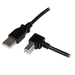 StarTech.com Cable Adaptador USB 1m para Impresora Acodado - 1x USB A Macho - 1x USB B Macho en Ángulo Derecho