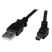 StarTech.com Cable Adaptador 1m USB A Macho a Mini USB B Macho Acodado en Ángulo hacia Arriba