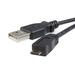 StarTech.com Cable de 50cm Micro USB B a USB A Cargador para Teléfono Móvil Datos USB 2.0 - Macho a Macho - Negro