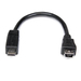 StarTech.com Cable Adaptador 15cm Mini USB a Micro USB - 1x MicroUSB-B Macho - 1x MiniUSB-B Hembra