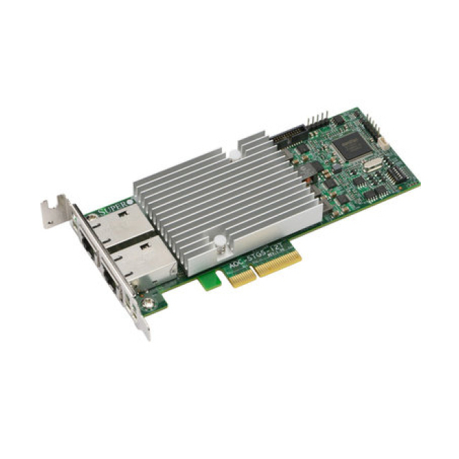 Supermicro AOC-STGS-I2T-O adaptador y tarjeta de red Interno Ethernet 10000 Mbit/s