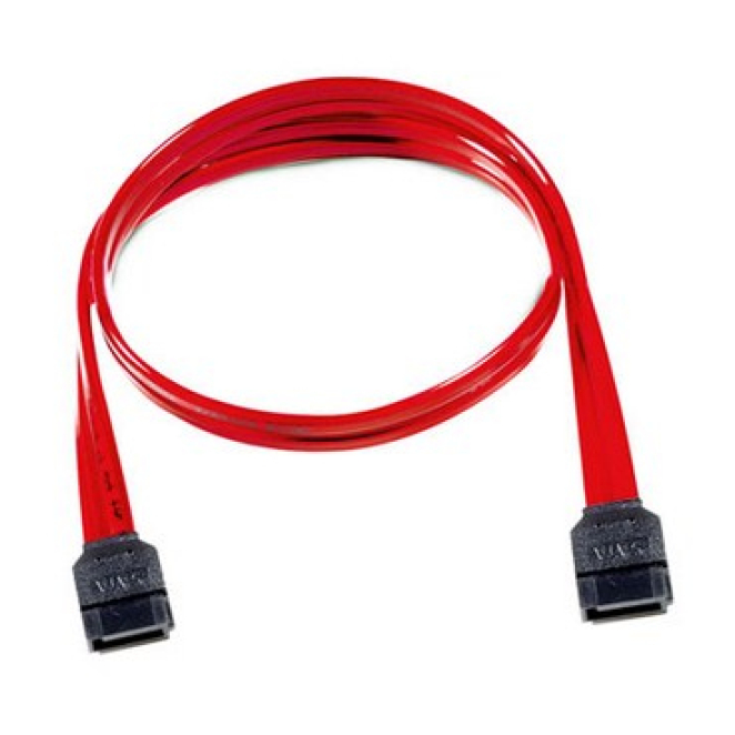 Supermicro SATA Cable (2Ft.) cable de SATA 0,6 m Rojo
