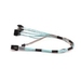Supermicro CBL-0237L cable de SATA 0,7 m Gris