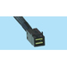 Supermicro CBL-SAST-0550 cable Serial Attached SCSI (SAS) 0,25 m Negro