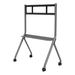 Synetech Display Cart Gris, Metálico Panel plano Mesita con ruedas para multimedia