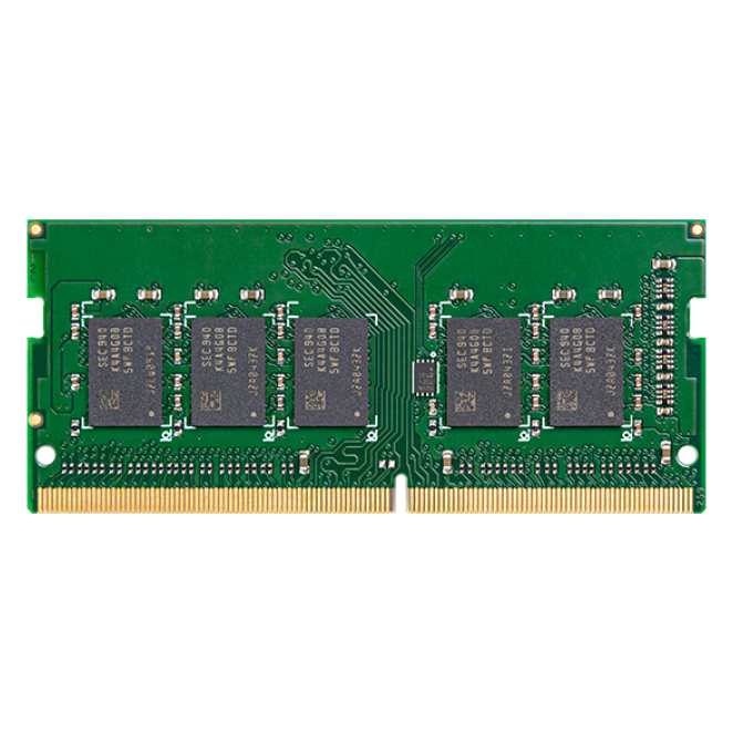 Synology D4ECSO-2666-16G módulo de memoria 16 GB 1 x 16 GB DDR4 ECC