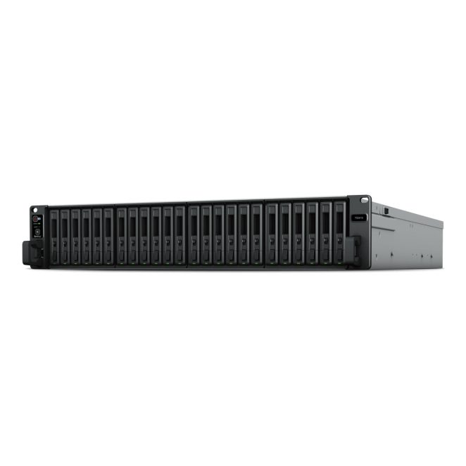 Synology FlashStation FS3410 servidor de almacenamiento Bastidor (2U) Intel® Xeon® D D-1541 16 GB DDR4 0 TB DSM Negro