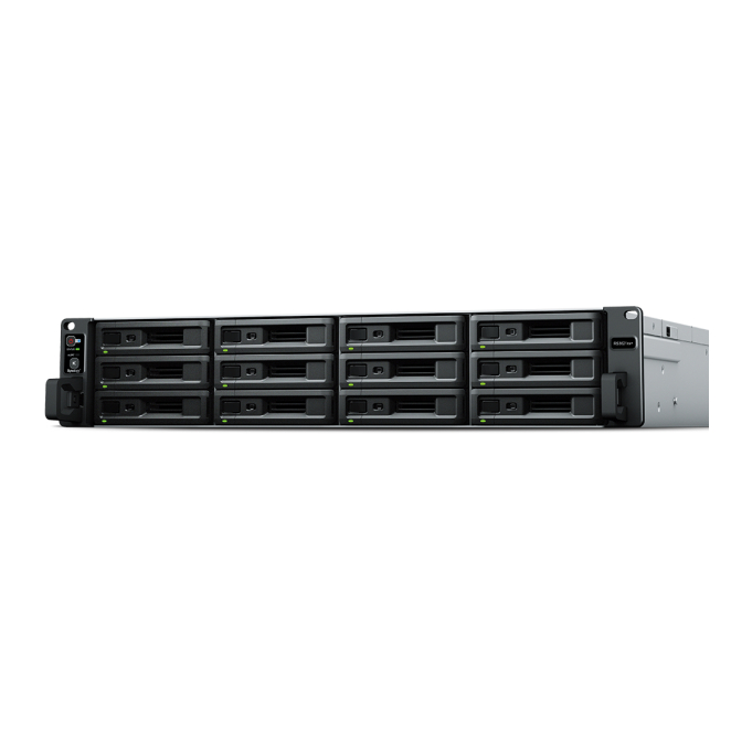 Synology RackStation RS3621XS+ servidor de almacenamiento Bastidor (2U) Intel® Xeon® D-1541 8 GB DDR4 Negro