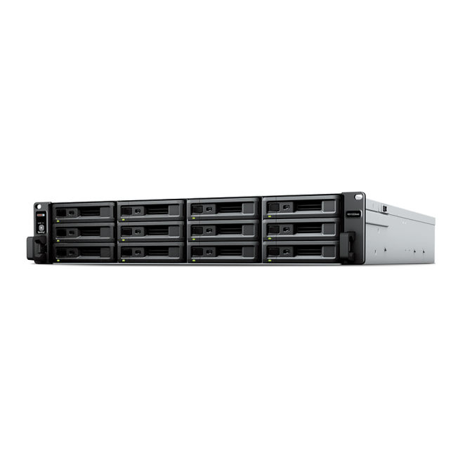 Synology RX1222sas Carcasa de disco duro/SSD Negro 2.5/3.5″