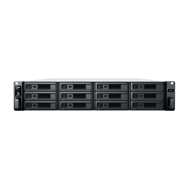 Synology SA SA6400 servidor de almacenamiento NAS Bastidor (2U) EPYC 7272 32 GB DDR4 0 TB DiskStation Manager Negro