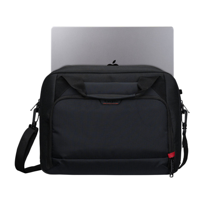 Targus EcoSmart 35,6 cm (14") Maletín Negro, Rojo