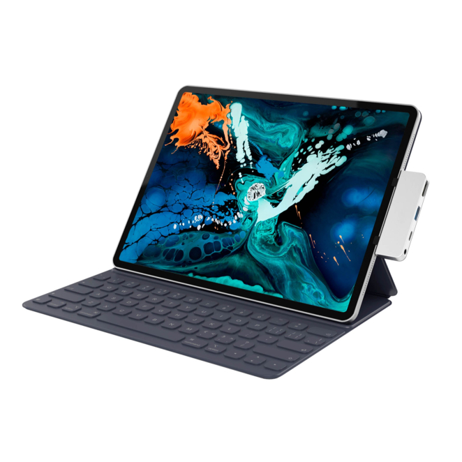 HYPER HD319E-SILVER estación dock para móvil y tableta