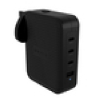 HYPER HJ1001BKWWGL cargador de dispositivo móvil Mando de videoconsola, Teléfono móvil, Netbook, Portátil, Smartphone, Tableta Negro Corriente alterna Carga rápida Interior